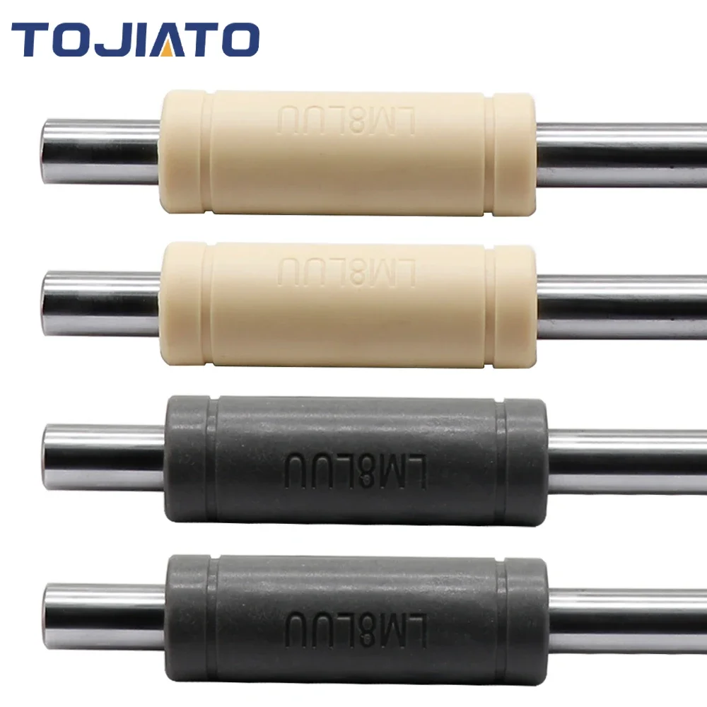 Lm8Uu Bearing - 1pc Solid Polymer LM8LUU Linear Bearings