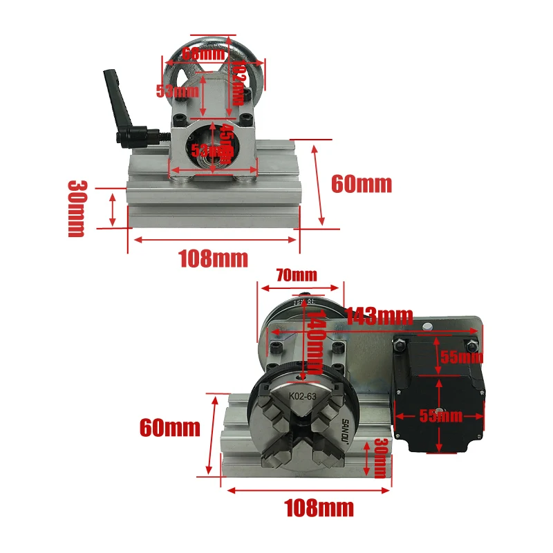 DIY 4th 5th Rotary Axis For Mi - огляд і ціна Cnc Router