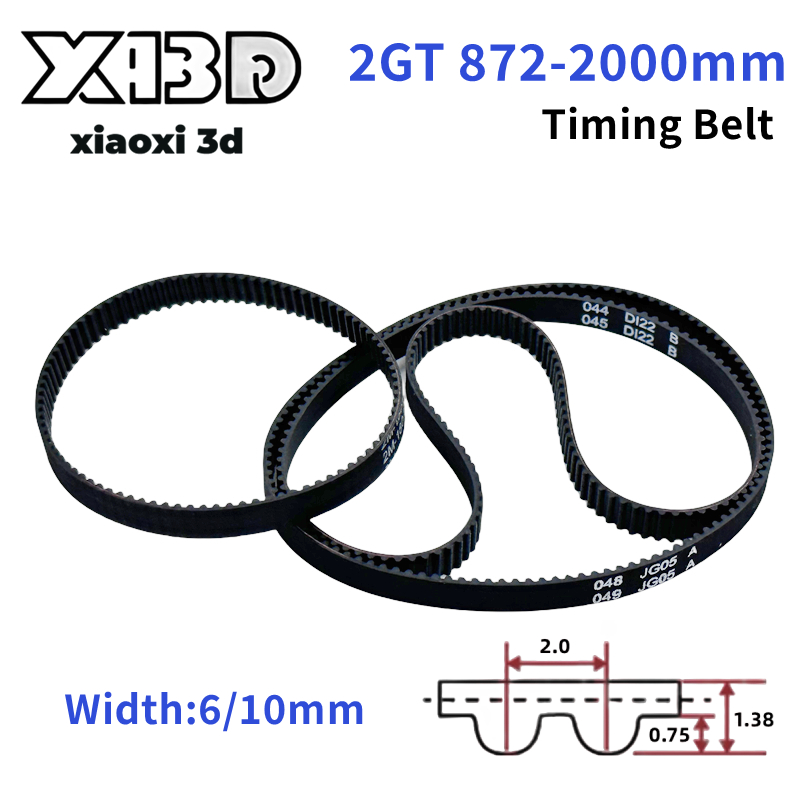 2GT Belt Width 6mm/10mm GT2 Ti - огляд і ціна Gt2 Pulley