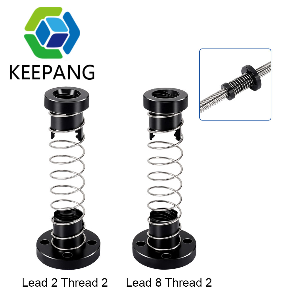 3D Printer POM T8 Anti Backlas - огляд і ціна Lead Screw 8Mm