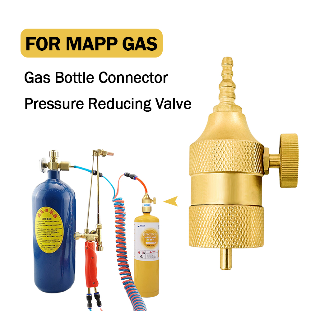 Brass MAPP Gas Regulator with  - огляд і ціна Coupling 8Mm
