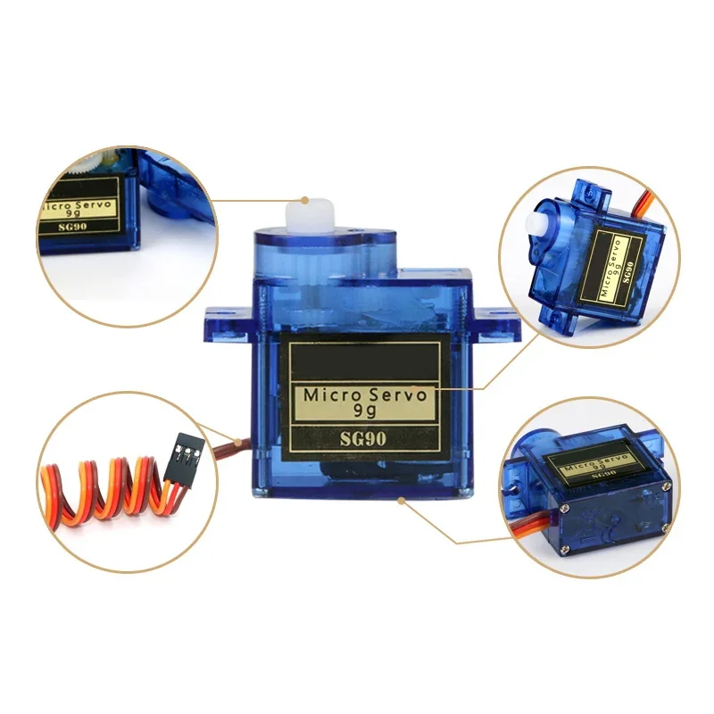 2/4/8/20Pcs SG90 9G Micro Serv - огляд і ціна Servo 9G