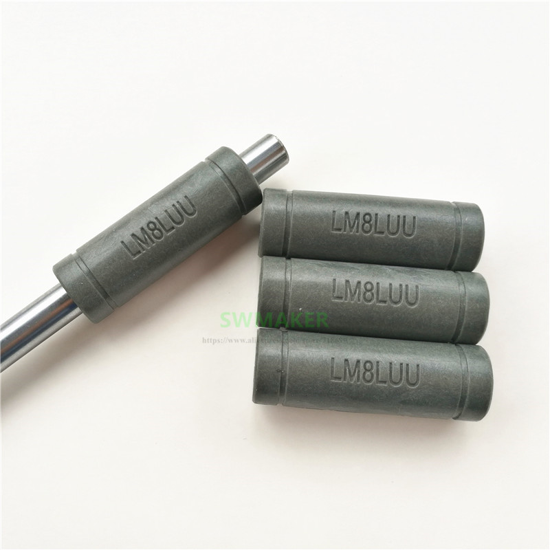 1Pc Solid Polymer LM8LUU Linea - огляд і ціна Lm8Uu Bearing