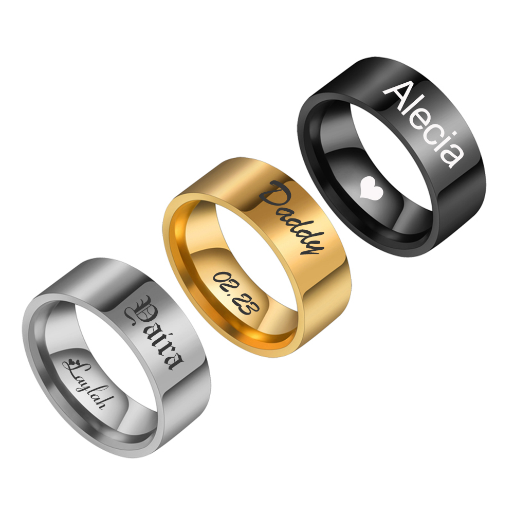 Personalized Engraved Name Dat - огляд і ціна Coupling 8Mm