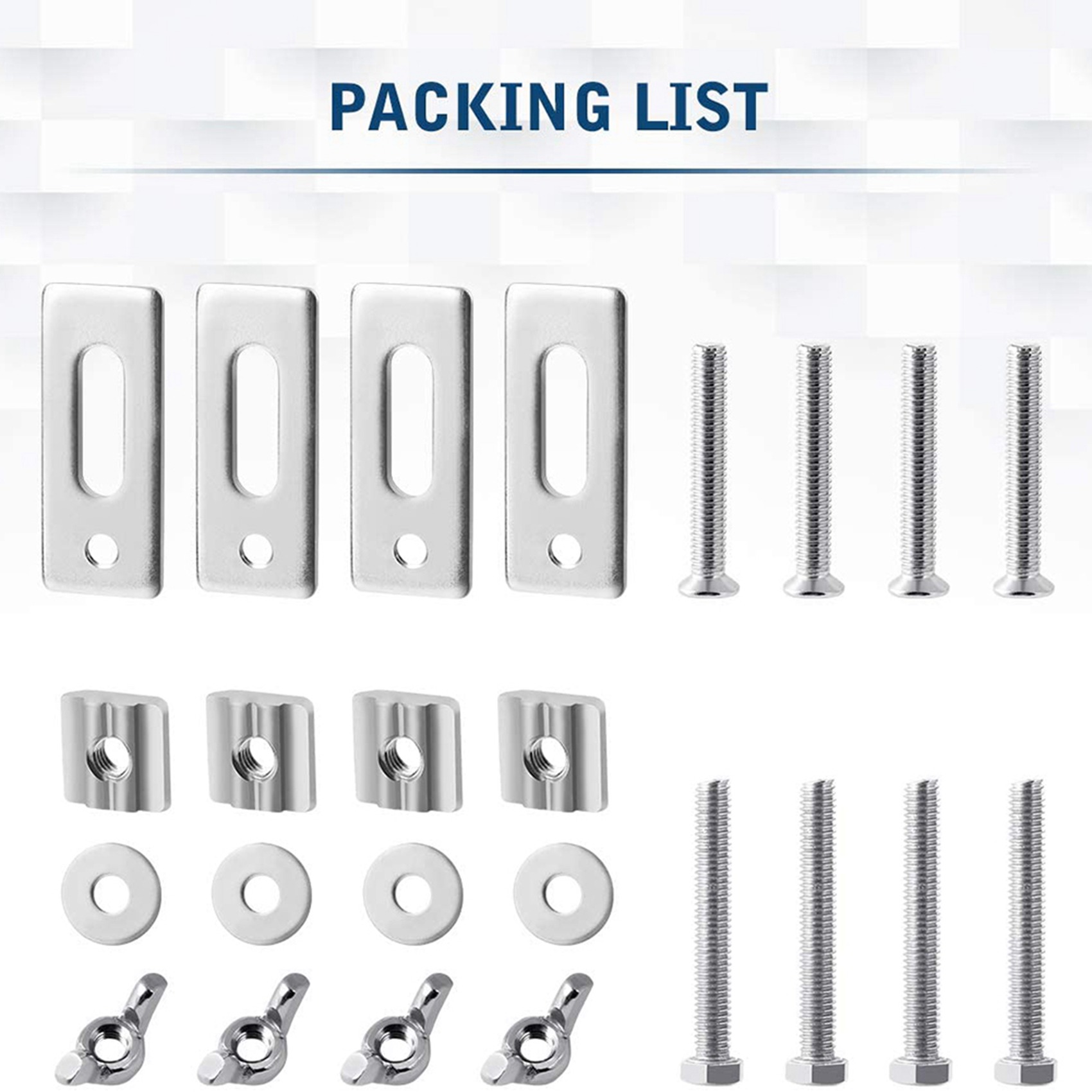 B62B-8 Pack T-Track Clamp,Mini - огляд і ціна 3018 Cnc