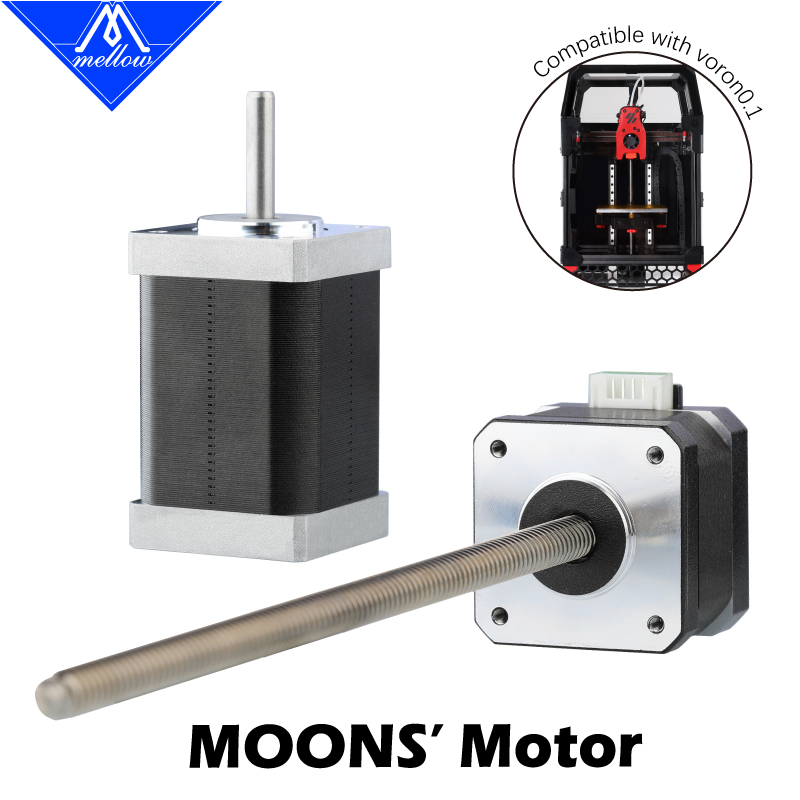 Mellow MOONS XY Shaft Nema 14  - огляд і ціна Stepper Motor Nema17