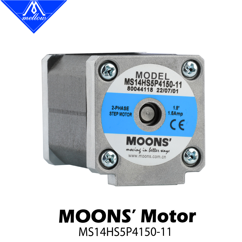 Mellow MOONS XY Shaft Nema 14  - огляд і ціна Stepper Motor Nema17