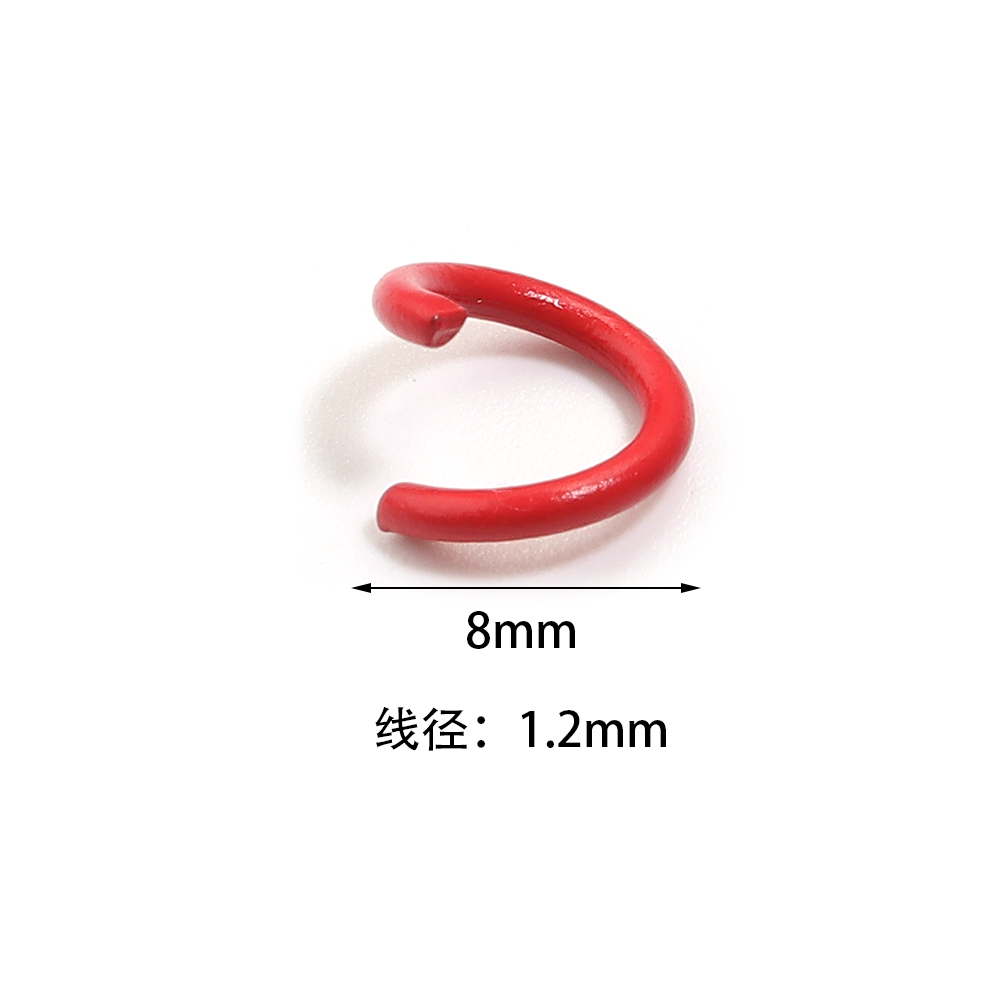 200pcs 8mm Metal Iron Colorful - огляд і ціна Coupling 8Mm