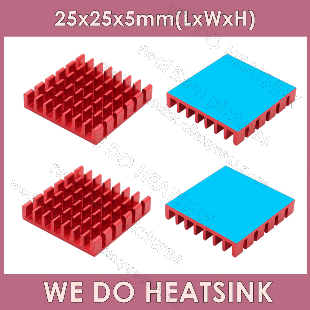 WE DO HEATSINK 25x25x5mm Witho - огляд і ціна Aluminium Extrusion
