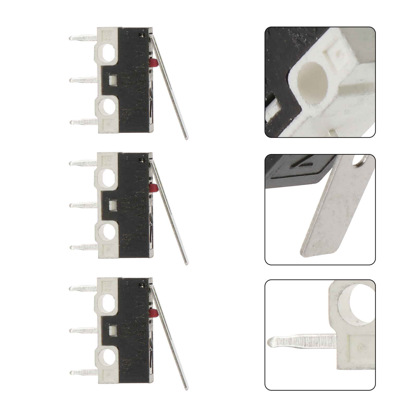 5Pcs Micro Limit Switch 3 Long - огляд і ціна Limit Switch