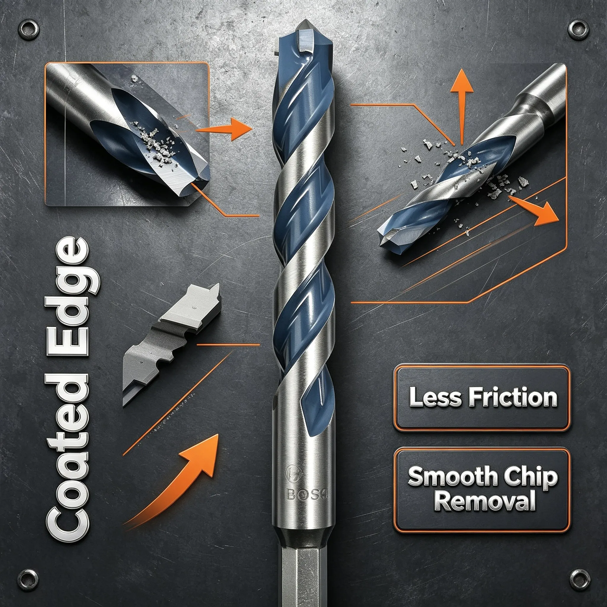 BOSCH EXPERT HEX-9 Multi Const - огляд і ціна Drill Bit Set