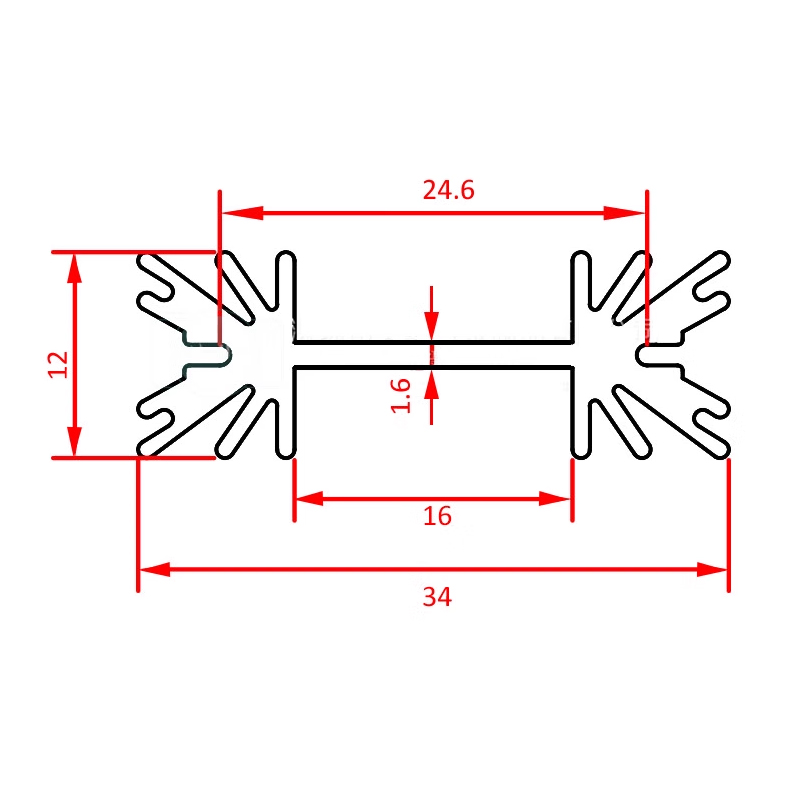 5 Pcs TO-220 Triode MOS Transi - огляд і ціна Aluminium Extrusion
